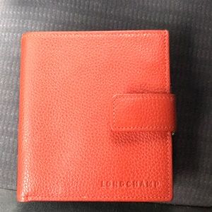 Longchamp le foulonne French wallet •authentic•
